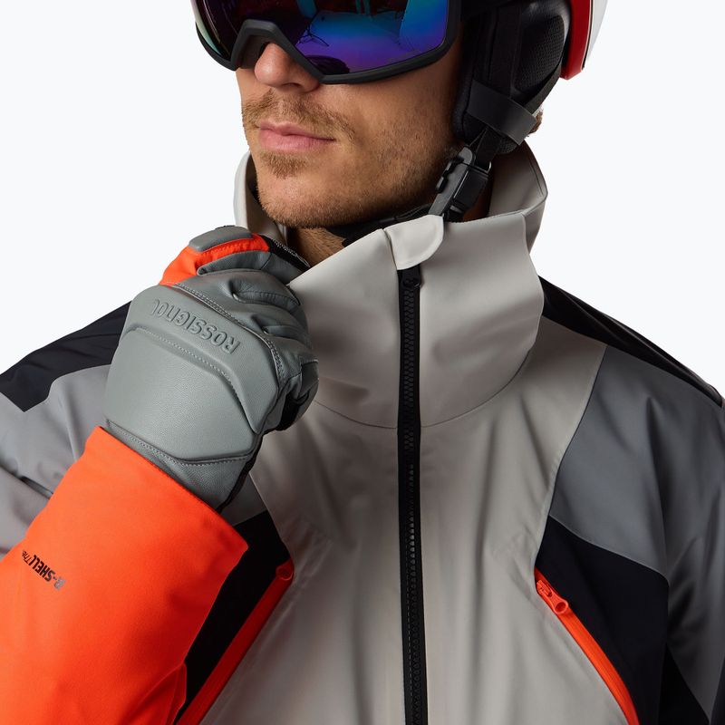 Pánská lyžařská bunda Rossignol Hero 4WS Insulated llght grey 9
