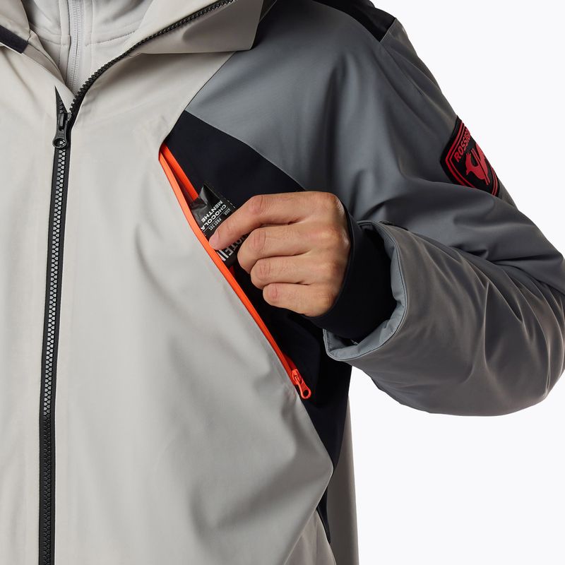 Pánská lyžařská bunda Rossignol Hero 4WS Insulated llght grey 11