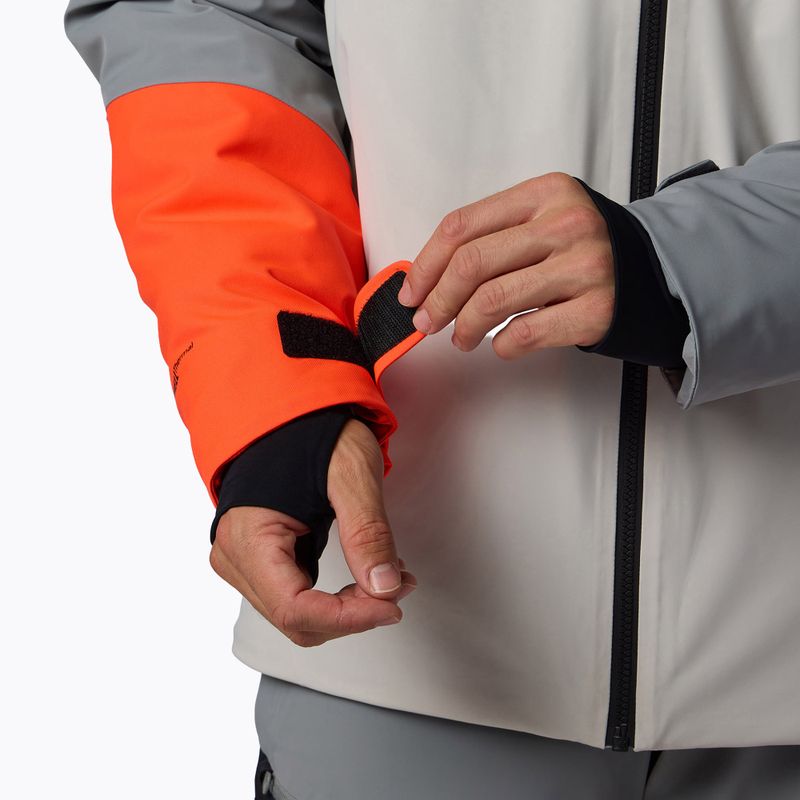 Pánská lyžařská bunda Rossignol Hero 4WS Insulated llght grey 16