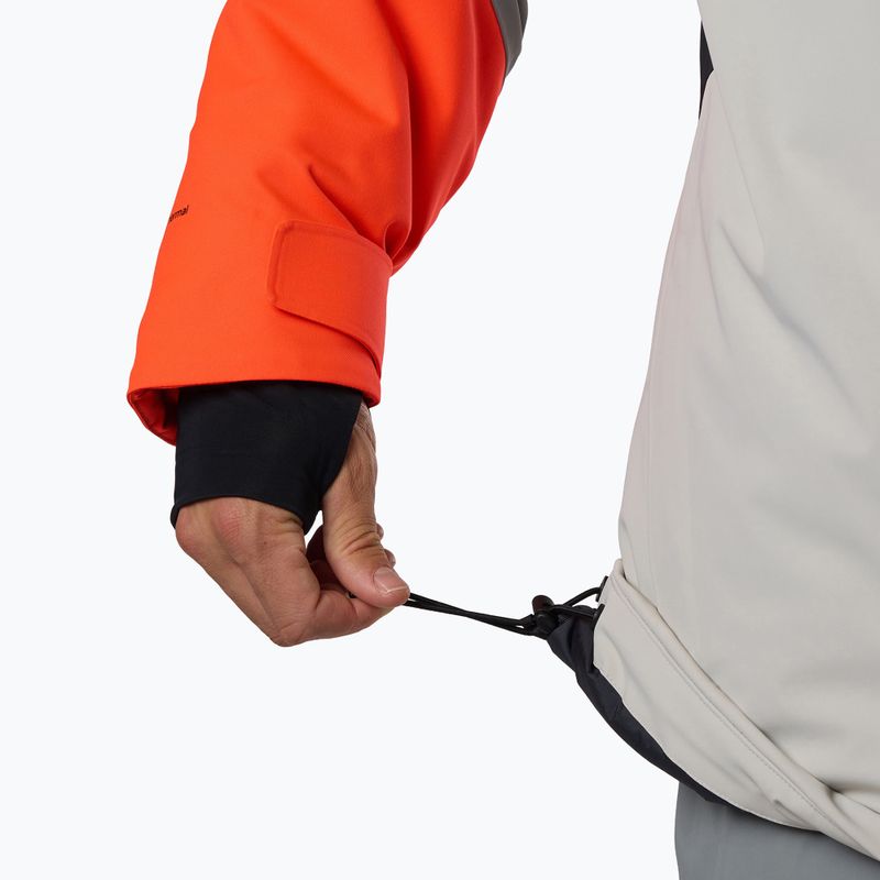Pánská lyžařská bunda Rossignol Hero 4WS Insulated llght grey 17
