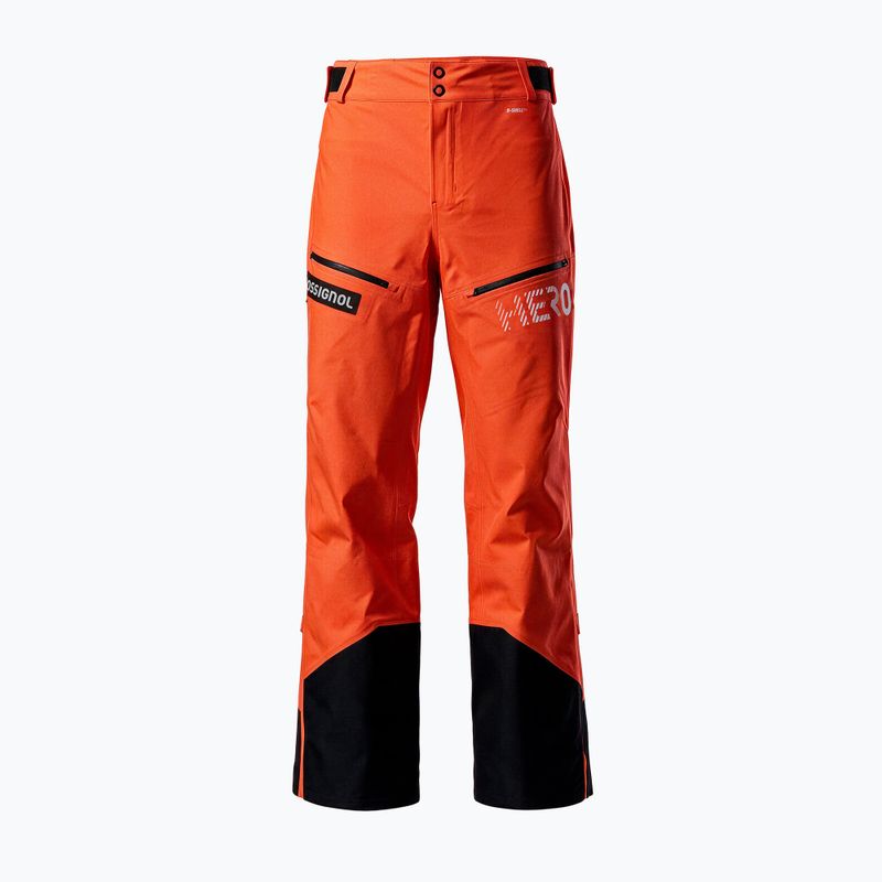 Pánské lyžařské kalhoty Rossignol Hero Evader 2.0 3L Shell neon red 9