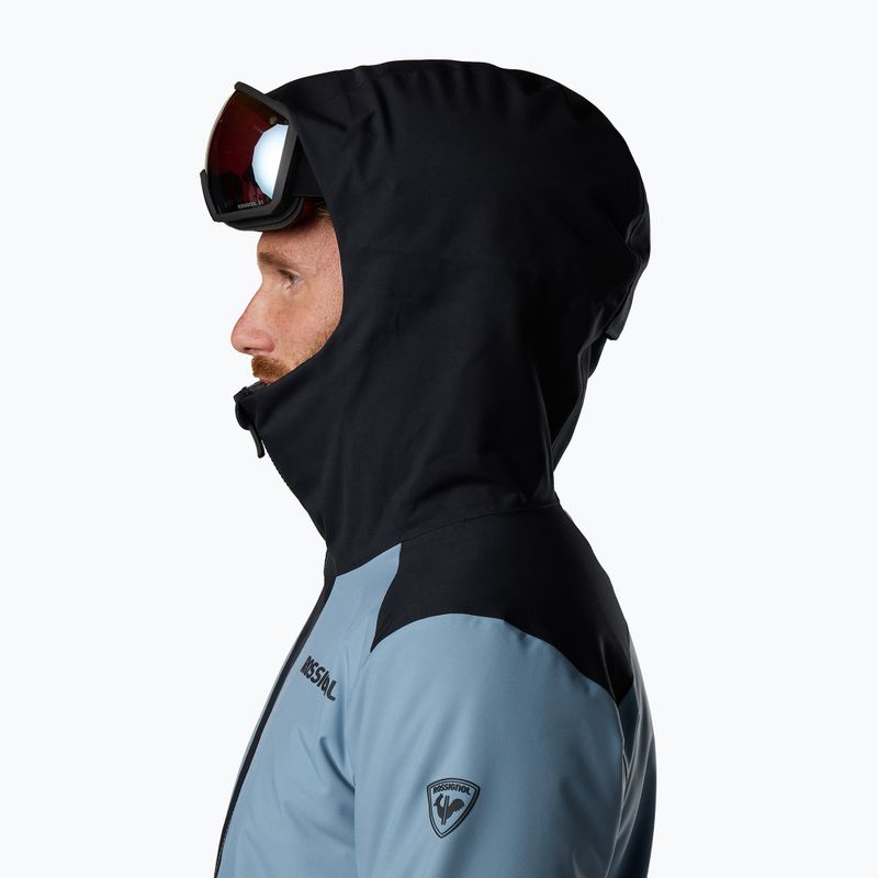Pánská lyžařská bunda Rossignol Rochrun Insulated winward blue/black 11