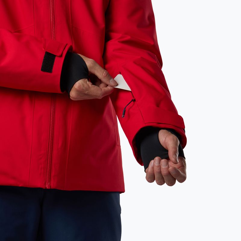 Pánská lyžařská bunda Rossignol Rochrun Insulated sport red solid 6