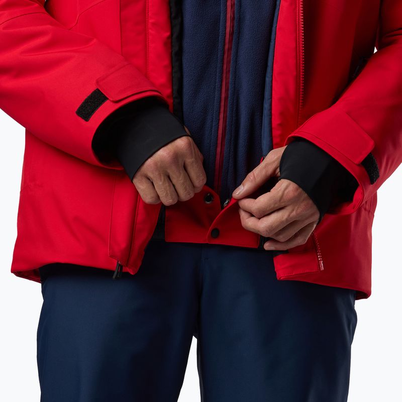 Pánská lyžařská bunda Rossignol Rochrun Insulated sport red solid 11
