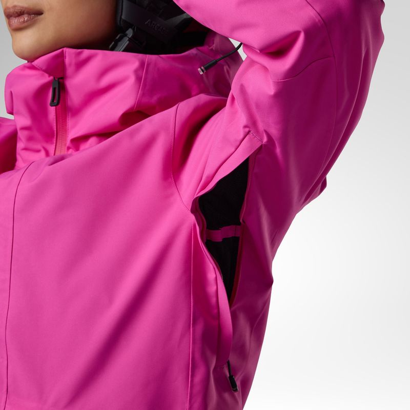 Dámská lyžařská bunda Rossignol Rochrun Insulated electric fuchsia 8