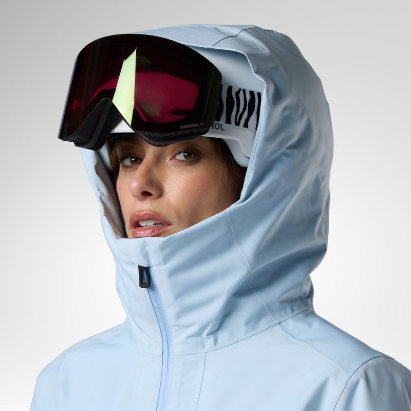 Dámská lyžařská bunda Rossignol Rochrun Insulated blue aura/windward blue 6