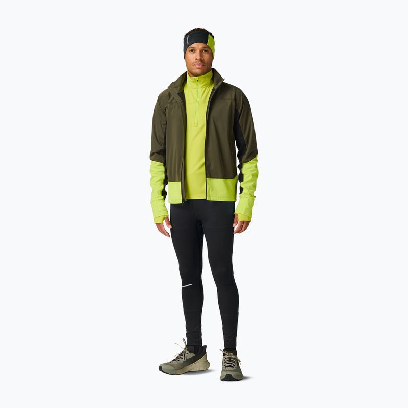 Pánské termo tričko Rossignol Half Zip First Layer wild lime 2