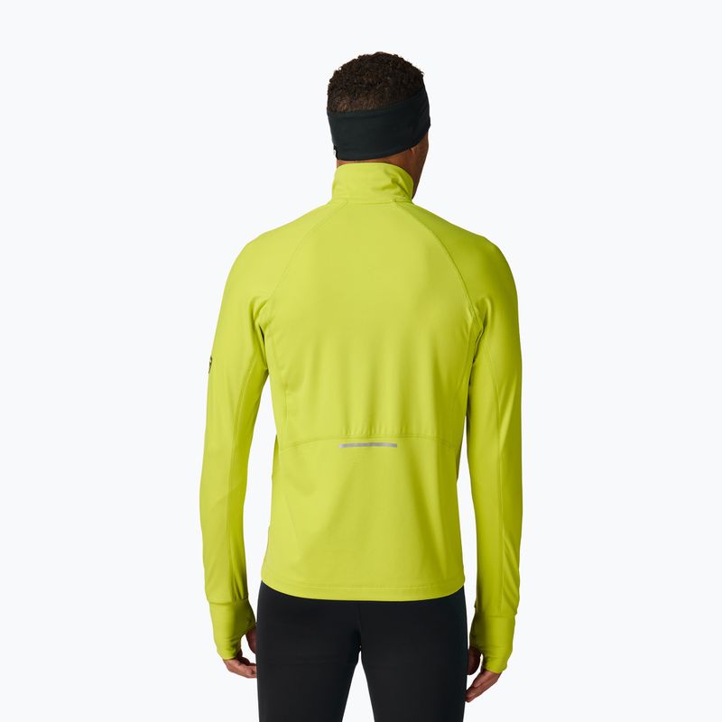 Pánské termo tričko Rossignol Half Zip First Layer wild lime 3