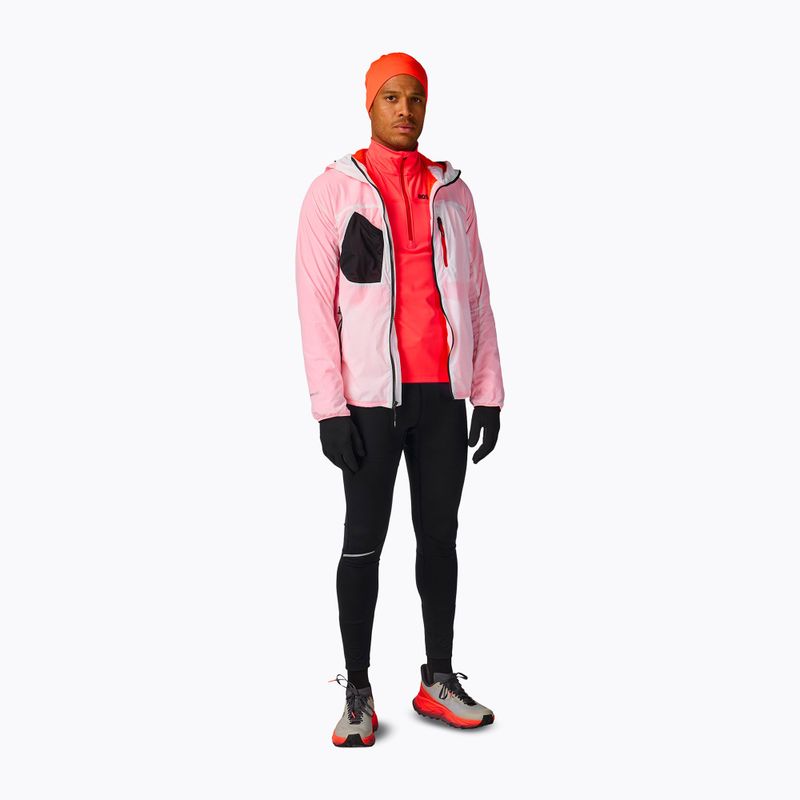 Pánská mikina Rossignol Hero Half Zip First Layer neon red 2