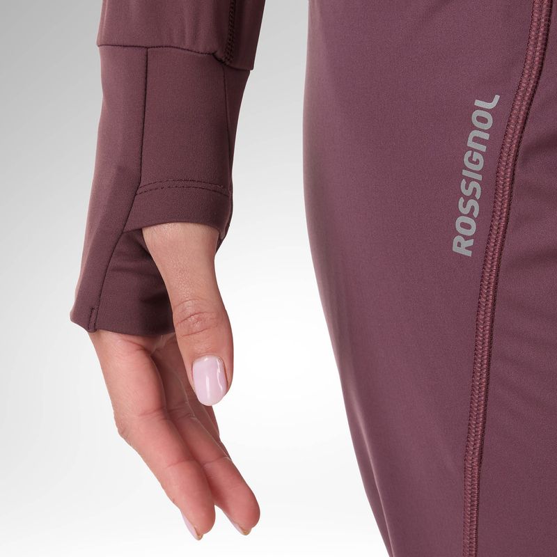 Dámská termo mikina Rossignol Half Zip First Layer huckleberry 6