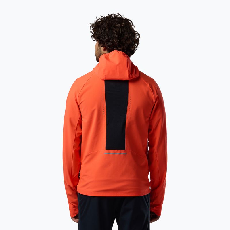 Pánská skialpová bunda Rossignol Venon Wind Hoodie neon red 3