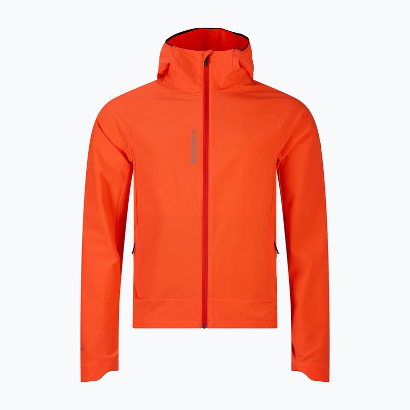 Pánská skialpová bunda Rossignol Venon Wind Hoodie neon red 10