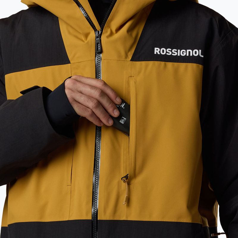 Pánská lyžařská bunda Rossignol Outerlimits Insulated dusted ochre 8