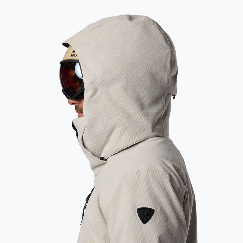 Pánská lyžařská bunda Rossignol Corduroy Insulated silver cloud 14