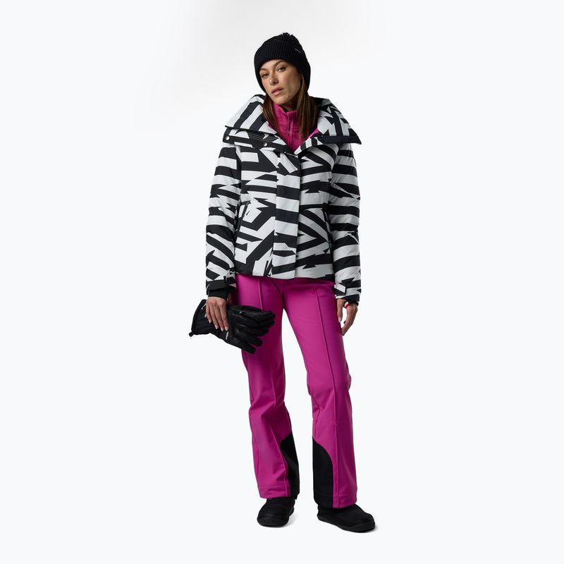 Dámská lyžařská bunda Rossignol Snowblaze Down resort bold lines black 2