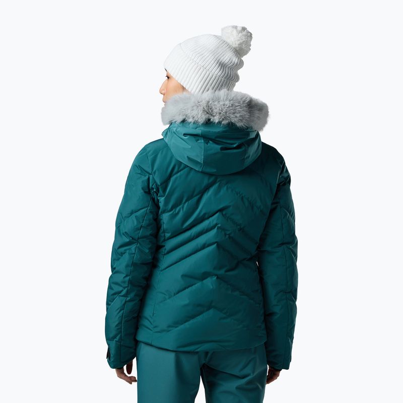 Dámská lyžařská bunda Rossignol Staci Insulated transformative teal pearly 3