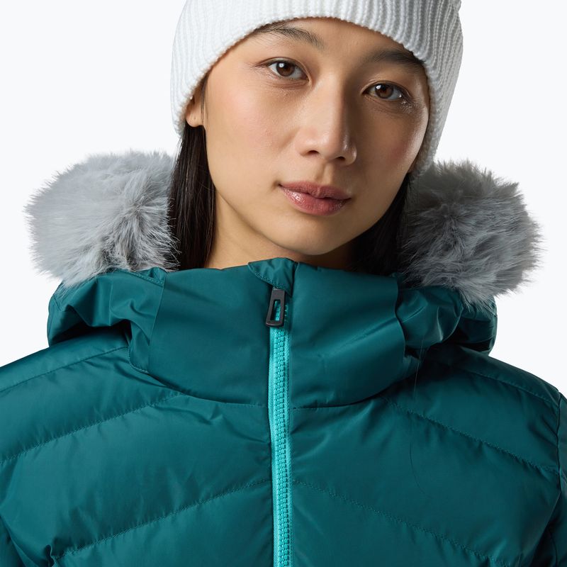 Dámská lyžařská bunda Rossignol Staci Insulated transformative teal pearly 5