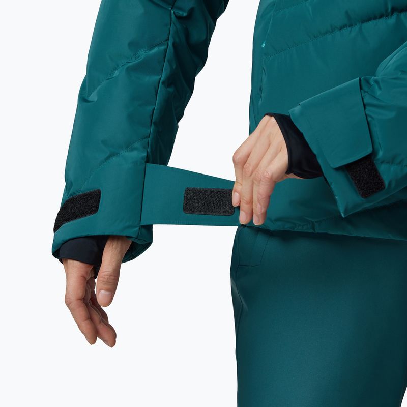Dámská lyžařská bunda Rossignol Staci Insulated transformative teal pearly 8