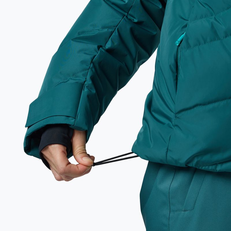 Dámská lyžařská bunda Rossignol Staci Insulated transformative teal pearly 9