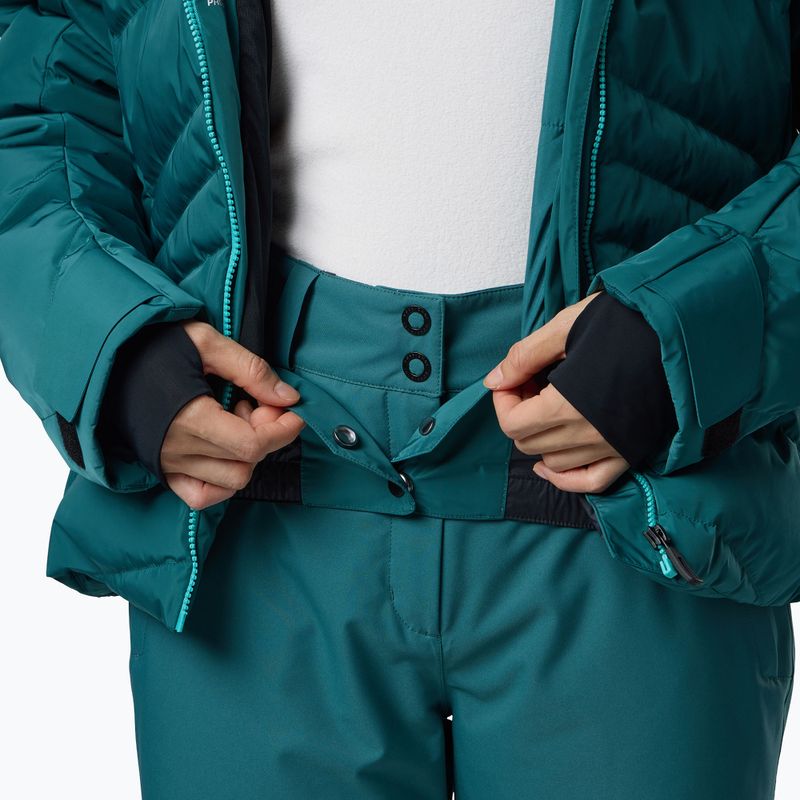 Dámská lyžařská bunda Rossignol Staci Insulated transformative teal pearly 12