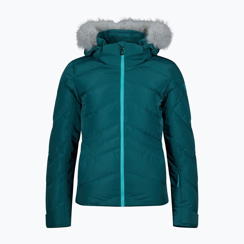 Dámská lyžařská bunda Rossignol Staci Insulated transformative teal pearly 16