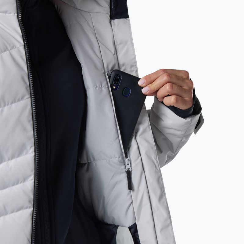 Dámská lyžařská bunda Rossignol Staci Insulated silver pearly 9