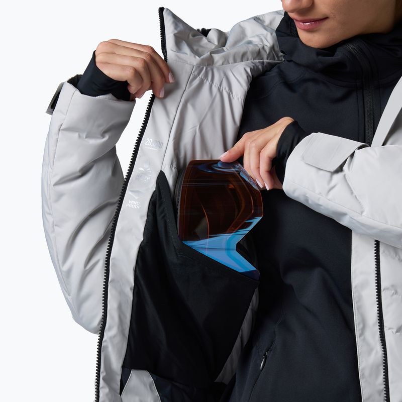 Dámská lyžařská bunda Rossignol Staci Insulated silver pearly 10
