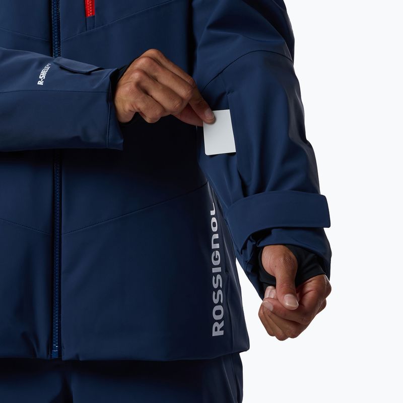 Pánská lyžařská bunda Rossignol 4WS Blackside Insulated dark navy 6