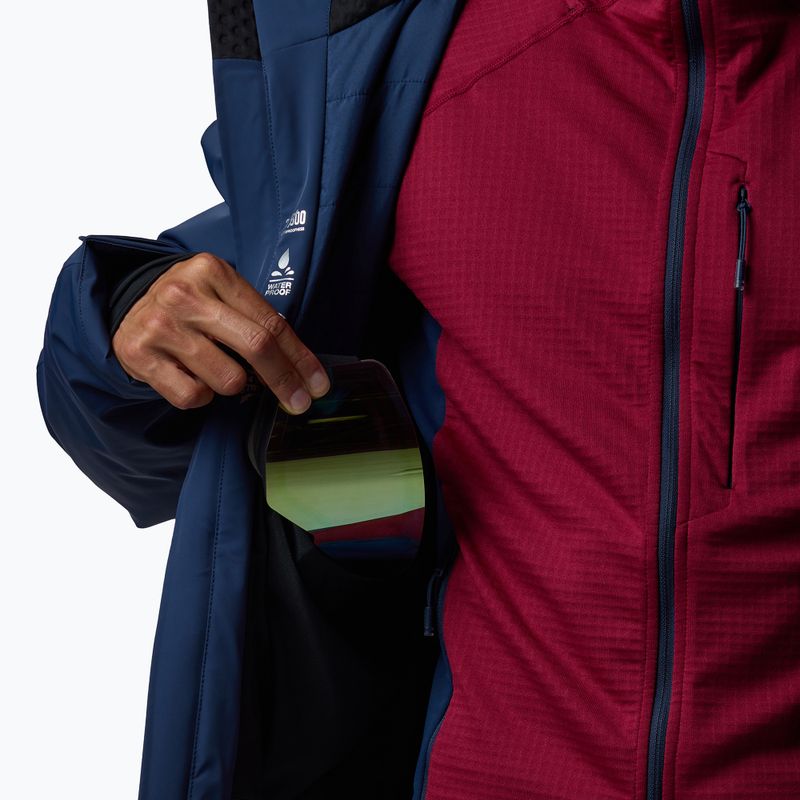 Pánská lyžařská bunda Rossignol 4WS Blackside Insulated dark navy 10
