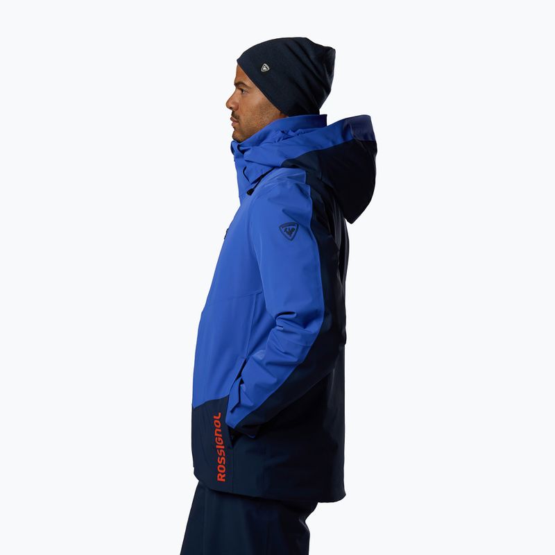 Pánská lyžařská bunda Rossignol 4WS Blackside Insulated dazzle blue/dark navy 4
