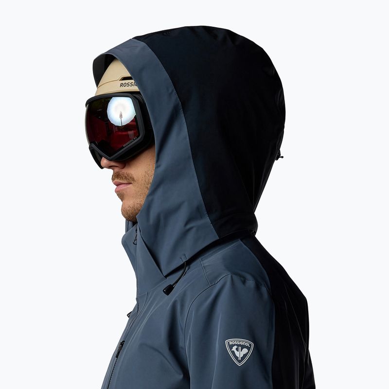 Pánská lyžařská bunda Rossignol 4WS Blackside Insulated turbulence/black 13