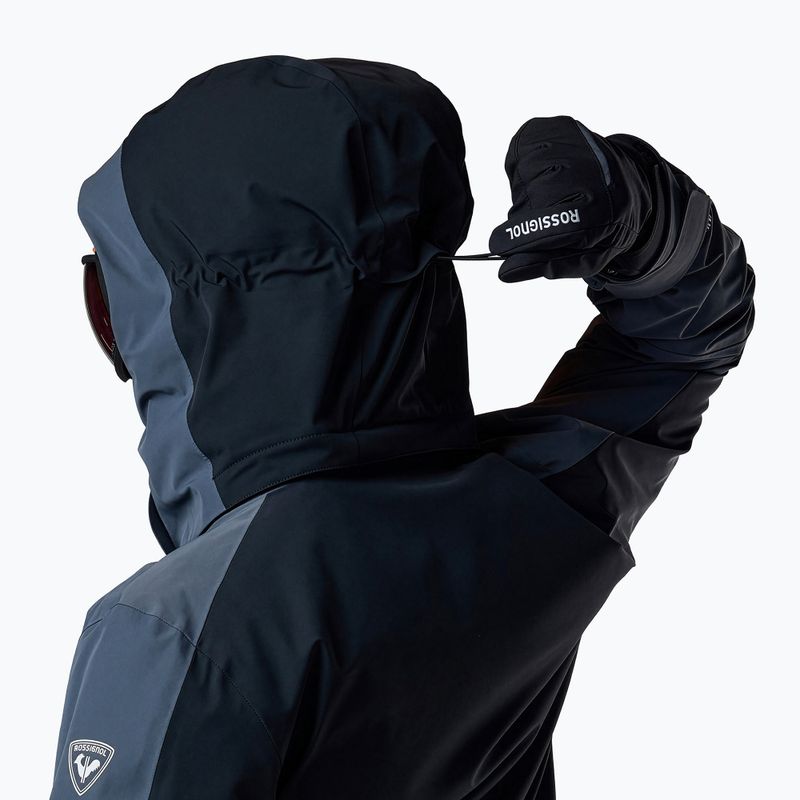 Pánská lyžařská bunda Rossignol 4WS Blackside Insulated turbulence/black 14