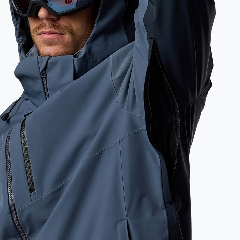 Pánská lyžařská bunda Rossignol 4WS Blackside Insulated turbulence/black 15