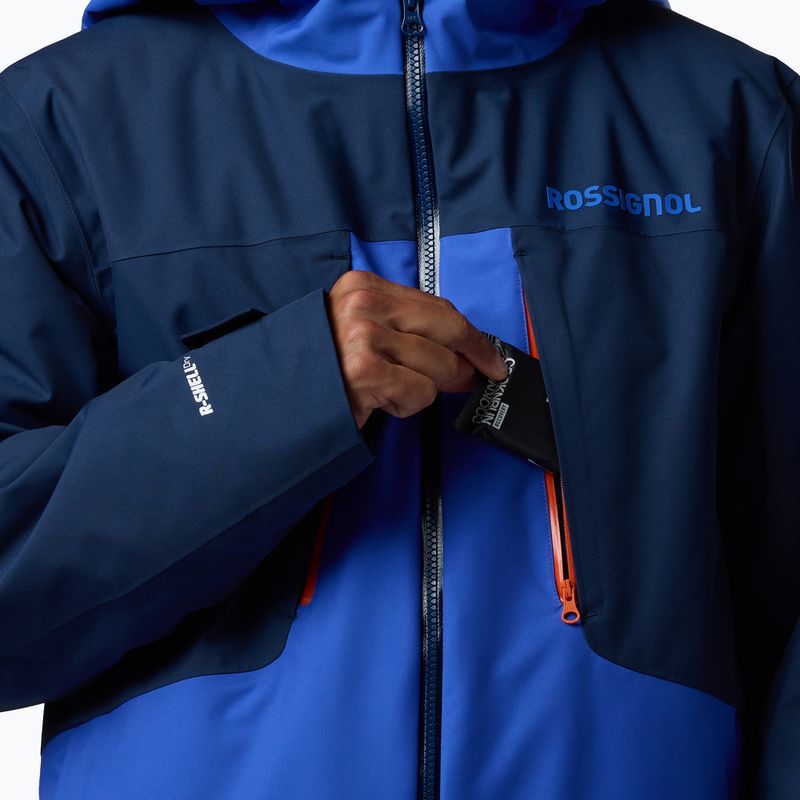 Pánská lyžařská bunda Rossignol Velika Insulated dazzle blue/dark navy 6