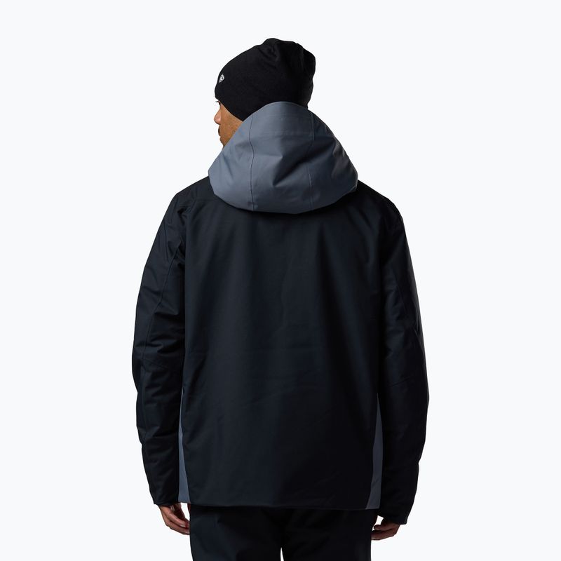 Pánská lyžařská bunda Rossignol Velika Insulated turbulence/black 3