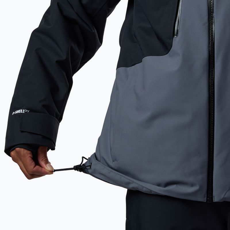 Pánská lyžařská bunda Rossignol Velika Insulated turbulence/black 9