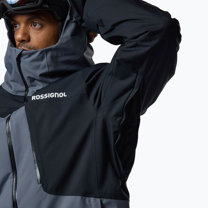 Pánská lyžařská bunda Rossignol Velika Insulated turbulence/black 15