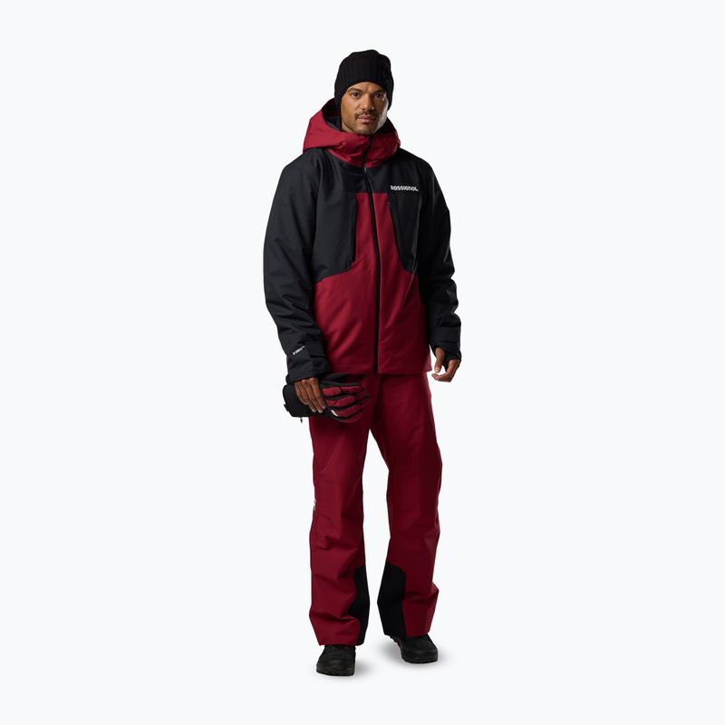Pánská lyžařská bunda Rossignol Velika Insulated tibetan red/black 2