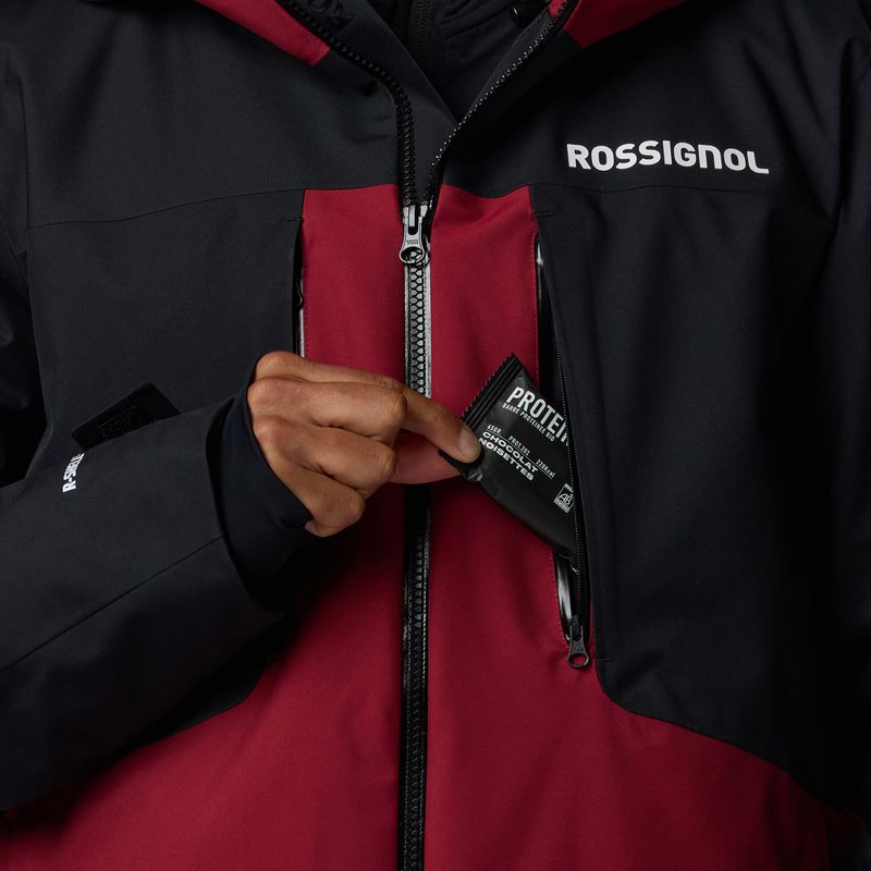Pánská lyžařská bunda Rossignol Velika Insulated tibetan red/black 7