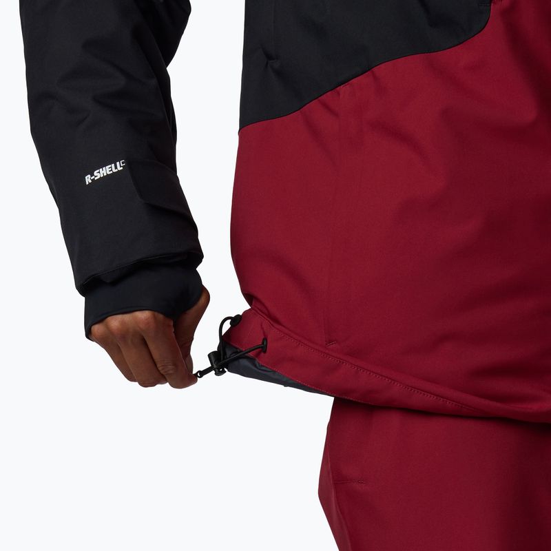 Pánská lyžařská bunda Rossignol Velika Insulated tibetan red/black 8