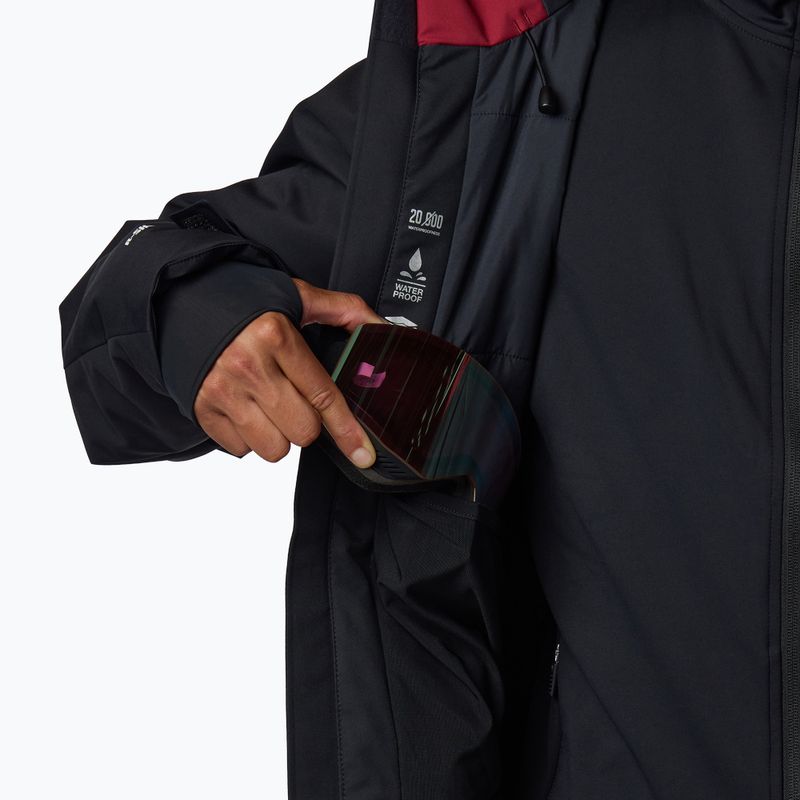 Pánská lyžařská bunda Rossignol Velika Insulated tibetan red/black 10