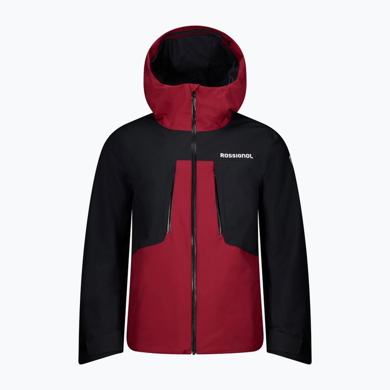 Pánská lyžařská bunda Rossignol Velika Insulated tibetan red/black 16