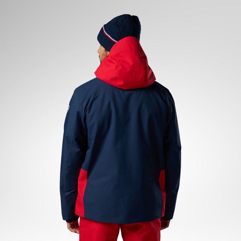 Pánská lyžařská bunda Rossignol Velika Insulated sports red/dark navy 3