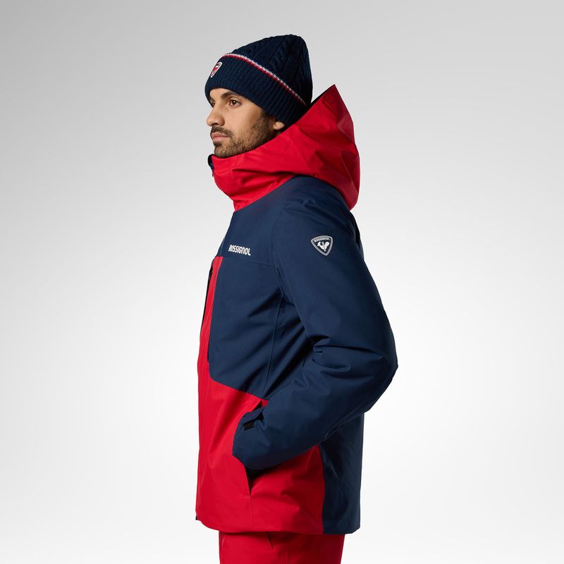 Pánská lyžařská bunda Rossignol Velika Insulated sports red/dark navy 4