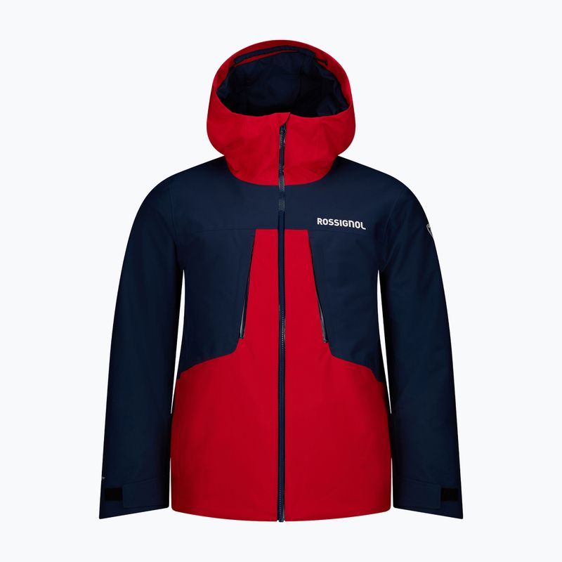 Pánská lyžařská bunda Rossignol Velika Insulated sports red/dark navy 17