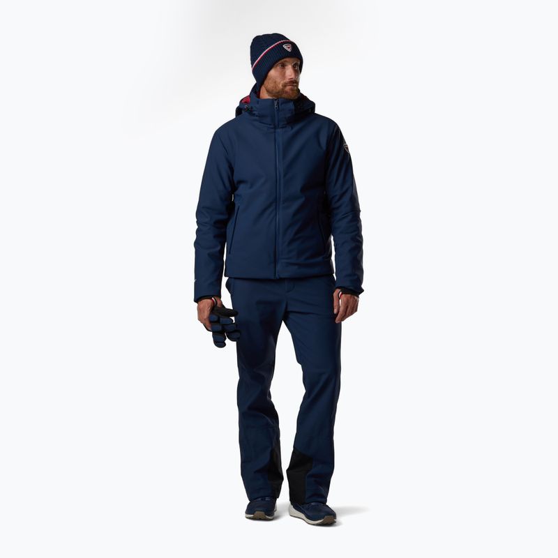 Pánská lyžařská bunda Rossignol Resort Softshell dark navy 2