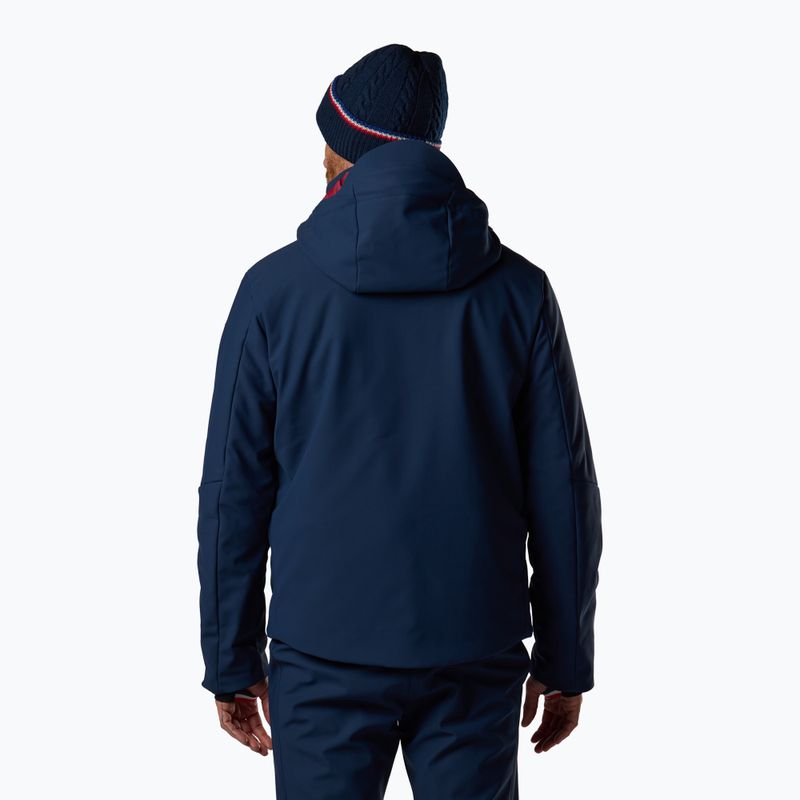 Pánská lyžařská bunda Rossignol Resort Softshell dark navy 3