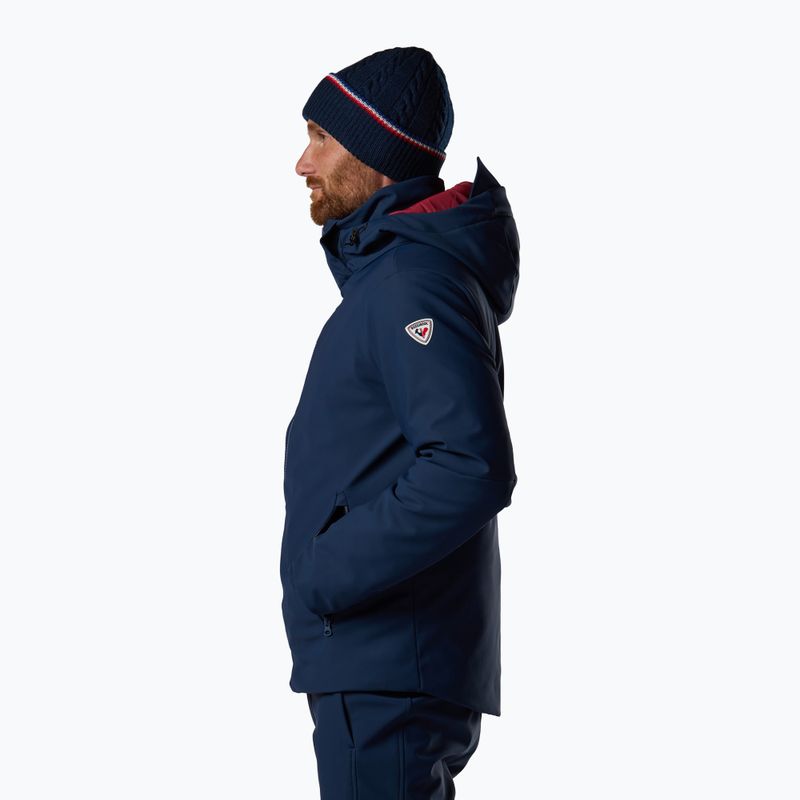 Pánská lyžařská bunda Rossignol Resort Softshell dark navy 4