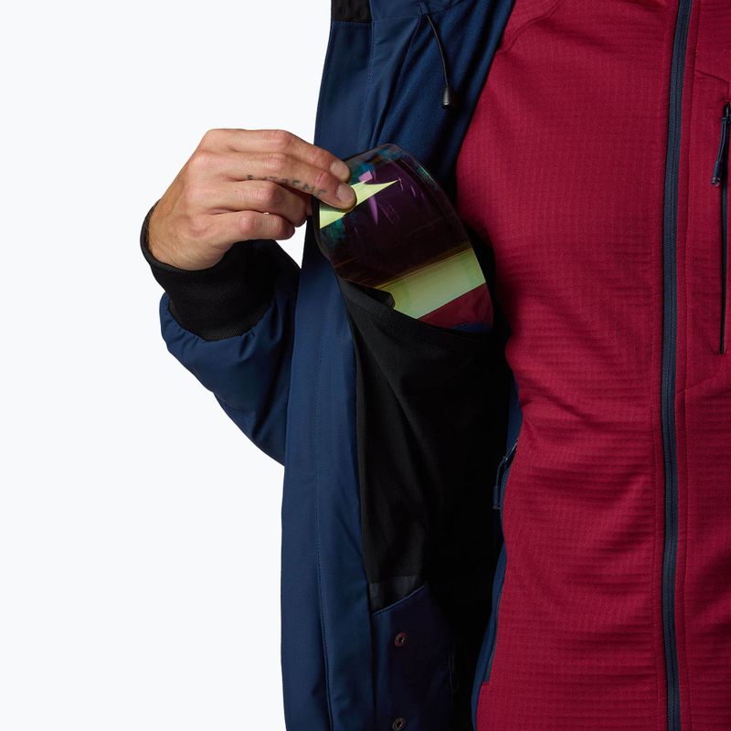 Pánská lyžařská bunda Rossignol Snowblaze Down Bomber dark navy 10