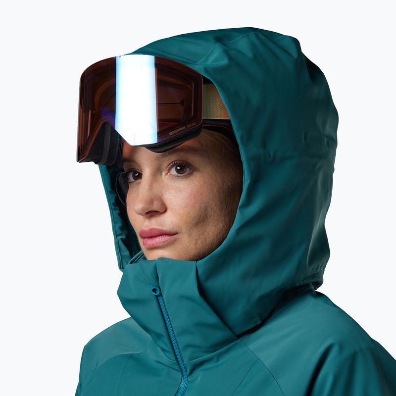 Dámská lyžařská bunda Rossignol 4WS Blackside Insulated transformative teal 5